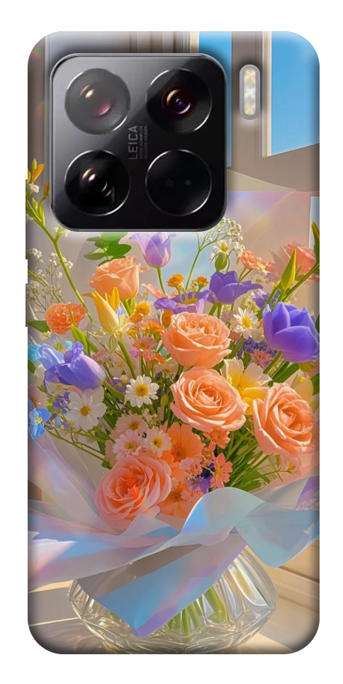 Чехол Яркий букет для Xiaomi 15 Pro