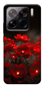 Чехол Burning flowers для Xiaomi 15 Pro