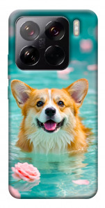 Чехол Swimming corgi для Xiaomi 15 Pro