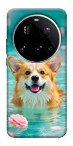 Чохол Swimming corgi для Xiaomi 15 Ultra