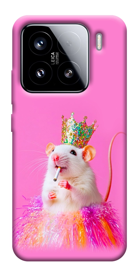 Чехол Гламурная крыса для Xiaomi 15