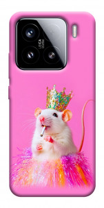 Чехол Гламурная крыса для Xiaomi 15