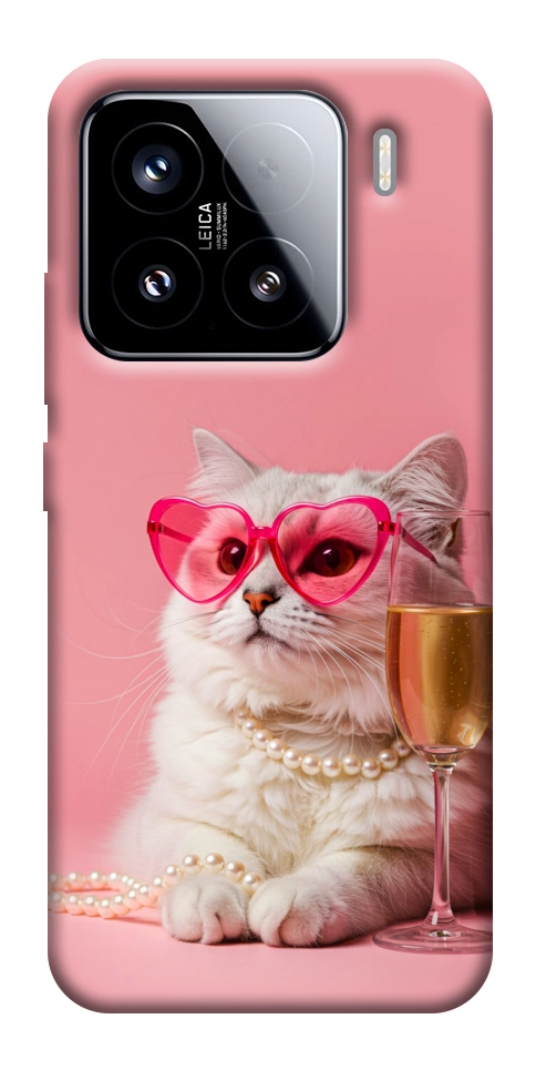 Чохол Pinky cat для Xiaomi 15