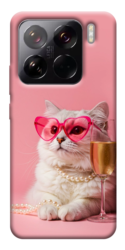 Чехол Pinky cat для Xiaomi 15 Pro