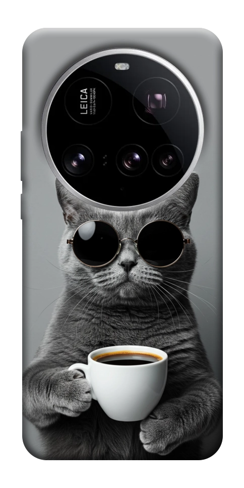 Чехол Grey cat coffee для Xiaomi 15 Ultra