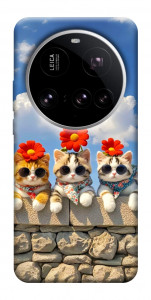 Чохол Flower cats для Xiaomi 15 Ultra