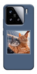 Чехол Кошачья нежность для Xiaomi 15