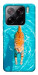 Чехол Cat swimming для Xiaomi 15 Pro