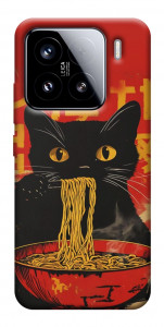 Чехол Cat noodles для Xiaomi 15