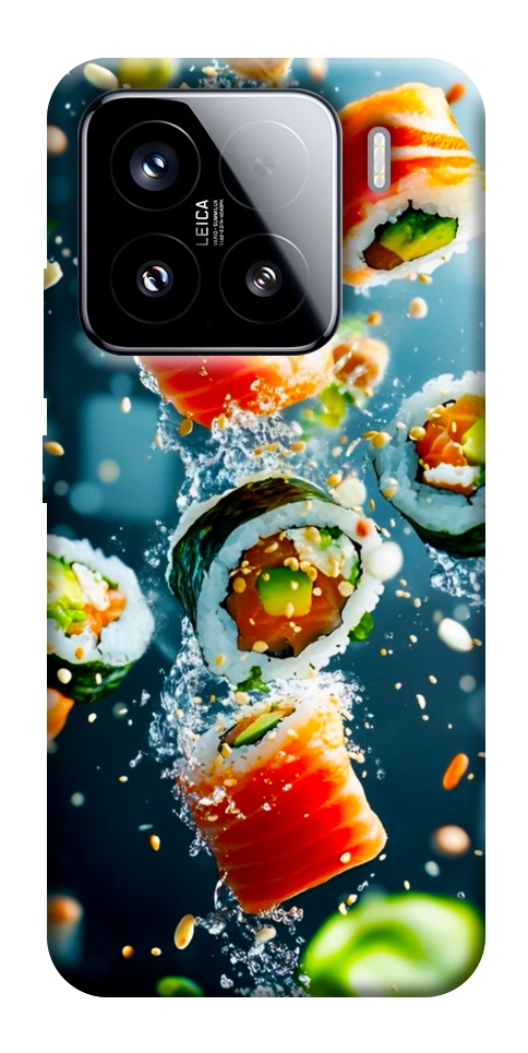 Чехол Sushi falling для Xiaomi 15