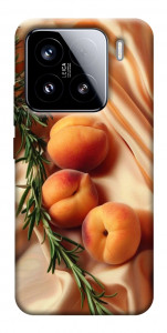 Чехол Лакешери персики для Xiaomi 15