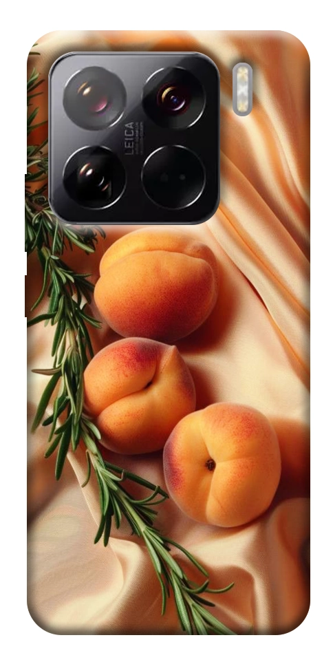 Чехол Лакешери персики для Xiaomi 15 Pro