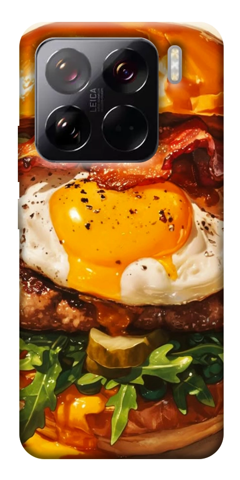 Чехол Вкусный бургер для Xiaomi 15 Pro
