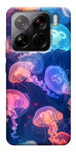 Чехол Neon jellyfishes для Xiaomi 15 Pro