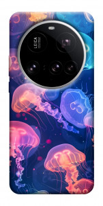 Чохол Neon jellyfishes для Xiaomi 15 Ultra