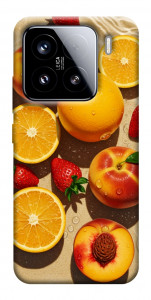 Чохол Яскраві фрукти для Xiaomi 15