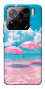 Чехол Розовые зонтики для Xiaomi 15 Pro