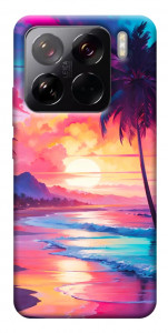 Чехол Закатный пляж для Xiaomi 15 Pro