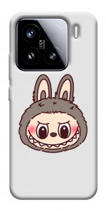 Чохол Labubu grey для Xiaomi 15