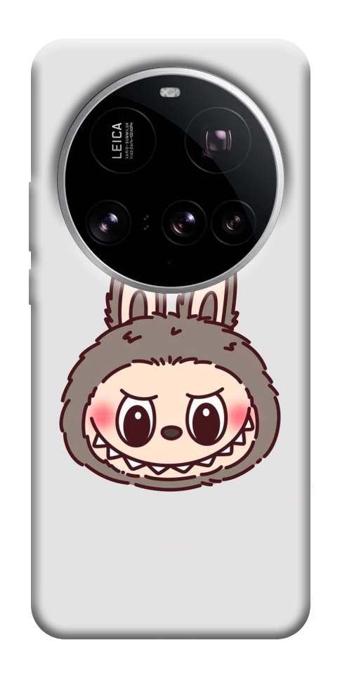 Чохол Labubu grey для Xiaomi 15 Ultra
