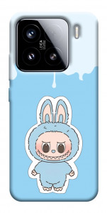 Чохол Labubu blue для Xiaomi 15