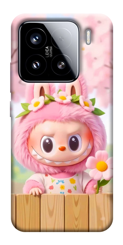 Чохол Labubu flower для Xiaomi 15