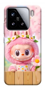 Чохол Labubu flower для Xiaomi 15