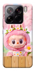 Чехол Labubu flower для Xiaomi 15 Pro