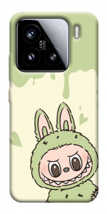 Чохол Labubu green для Xiaomi 15