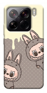 Чехол Labubu twins для Xiaomi 15 Pro