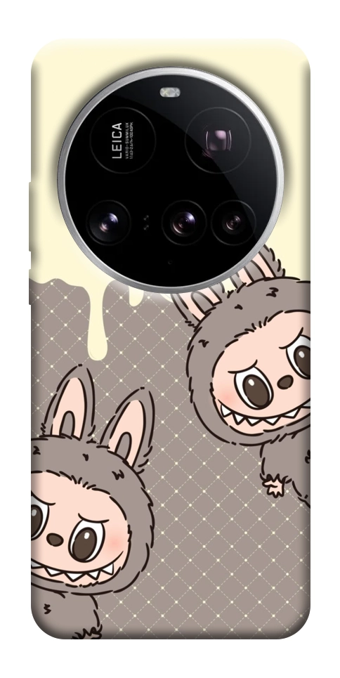 Чохол Labubu twins для Xiaomi 15 Ultra