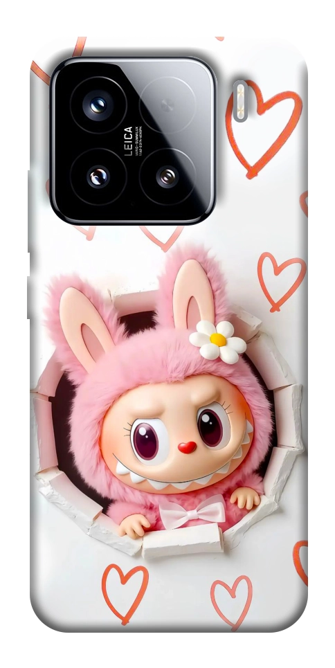 Чохол Labubu paper для Xiaomi 15