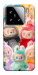 Чехол Rainbow labubu для Xiaomi 15