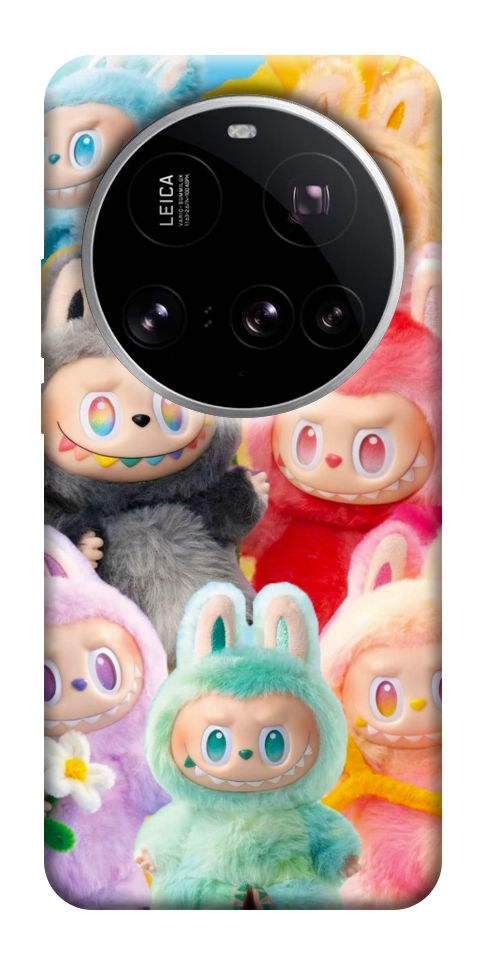 Чохол Rainbow labubu для Xiaomi 15 Ultra