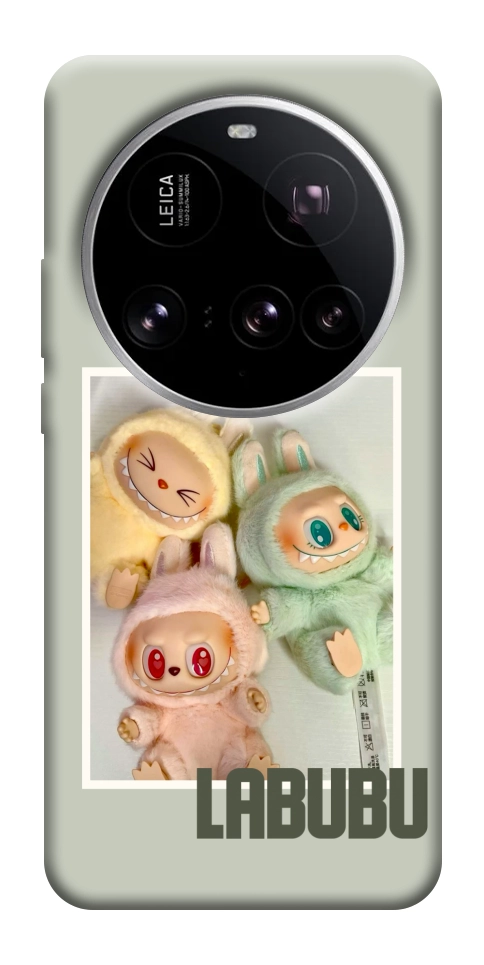 Чохол Trio labubu для Xiaomi 15 Ultra
