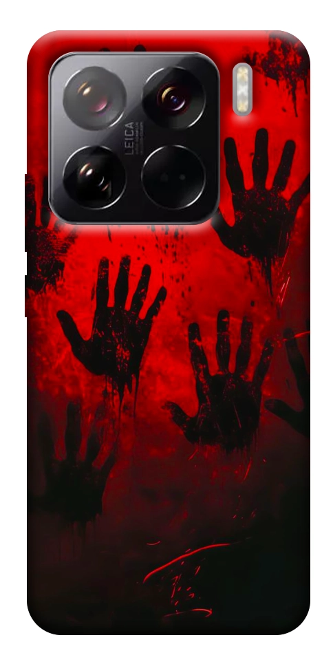 Чехол Bloody hands для Xiaomi 15 Pro