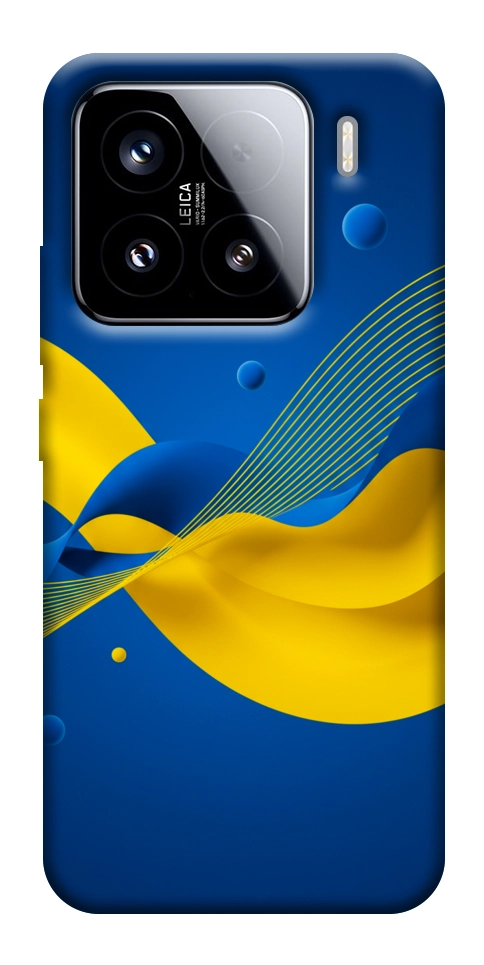 Чохол Жовто-синя гармонія для Xiaomi 15