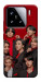 Чехол BTS in red для Xiaomi 15