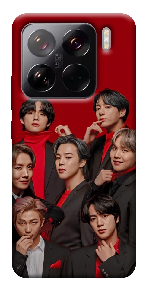Чохол BTS in red для Xiaomi 15 Pro