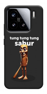 Чехол Tung Tung Tung Sahur Tamburo для Xiaomi 15