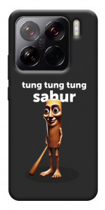 Чехол Tung Tung Tung Sahur Tamburo для Xiaomi 15 Pro