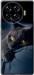 Чехол для Tecno Spark 20 Pro+ Димчастий кіт (Сірий)