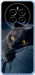Чехол для Realme 12 4G Дымчатый кот (Серый)