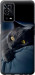 Чехол для Oppo A55 Димчастий кіт (Сірий)