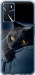 Чехол для Oppo A54s Дымчатый кот (Серый)