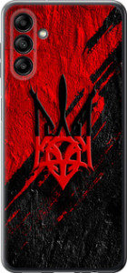 Чехол для Samsung Galaxy A04s Герб v4 (Красный)