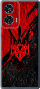 Чохол для Motorola Edge 50 Fusion Герб v4 (Червоний)