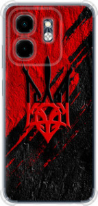 Чохол для Infinix Hot 50i Герб v4 (Червоний)