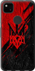 Чохол для Google Pixel 4A Герб v4 (Червоний)