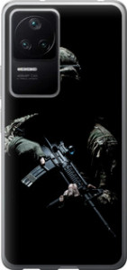 Чехол для Xiaomi Poco F4 Защитник v3 (Зеленый)